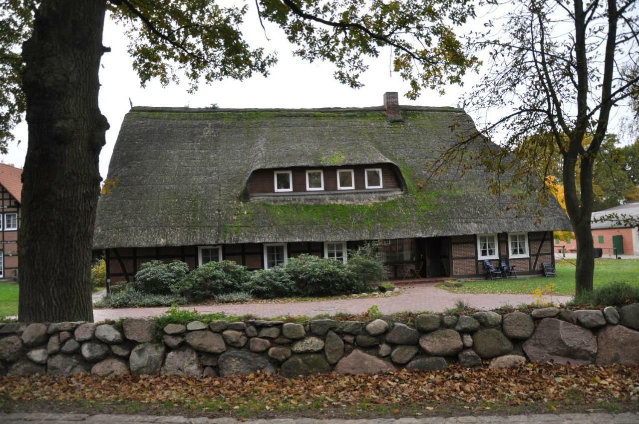 Reit- Und Bauernhof Klaucke Appartement Trebel Buitenkant foto